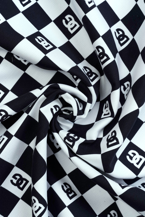 Cotton with a checkerboard signature