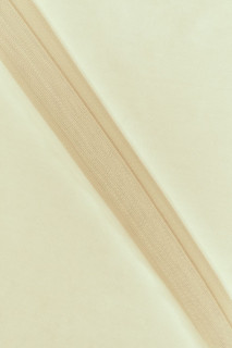 Filet tulle doux beige clair