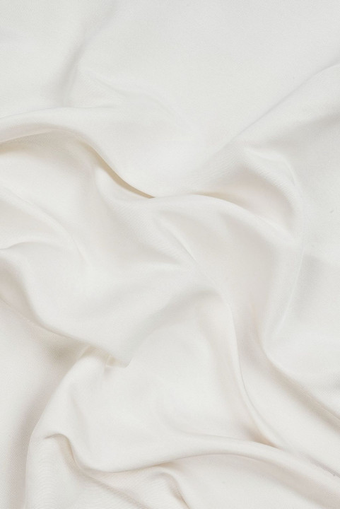Roomkleurige polyester-rips