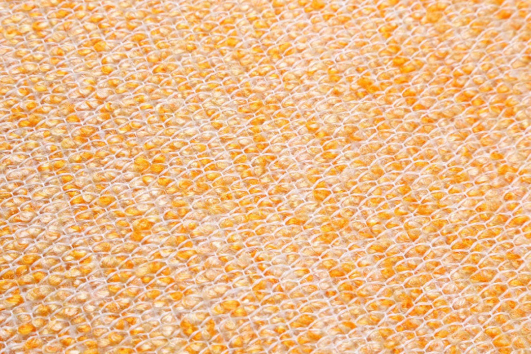 Chanel fabric orange
