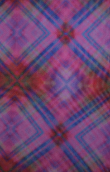 Silk habotai patterned