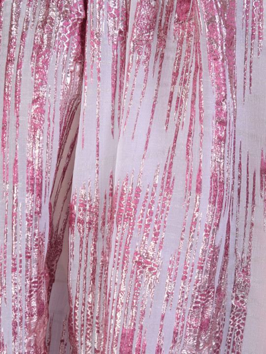 Jacquard organza