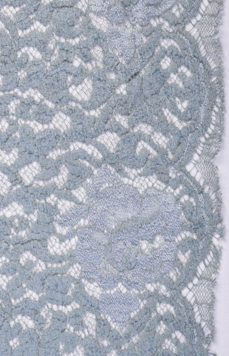 Encaje estrecho gris-menta