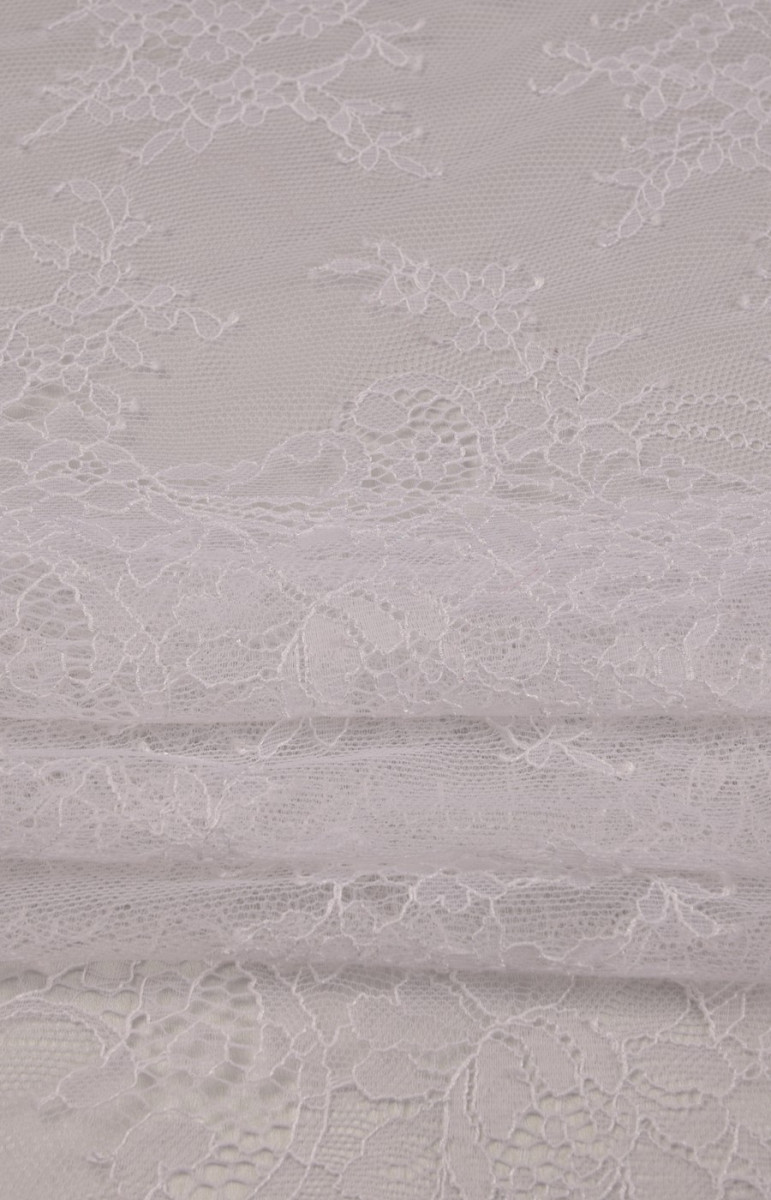 White lace COUPON 130cm
