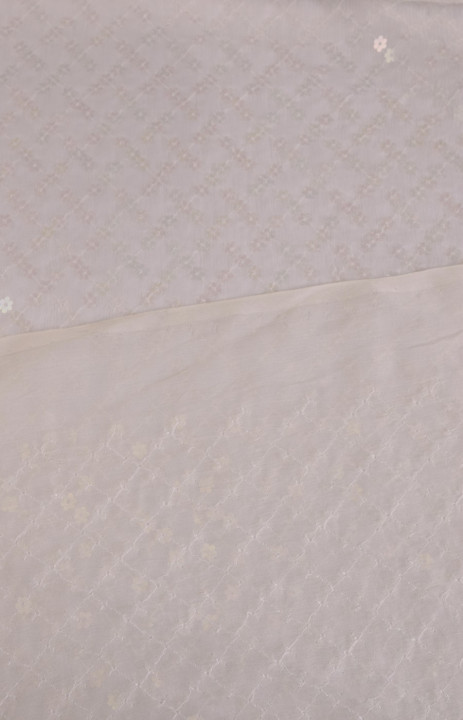 Silk chiffon with sequins