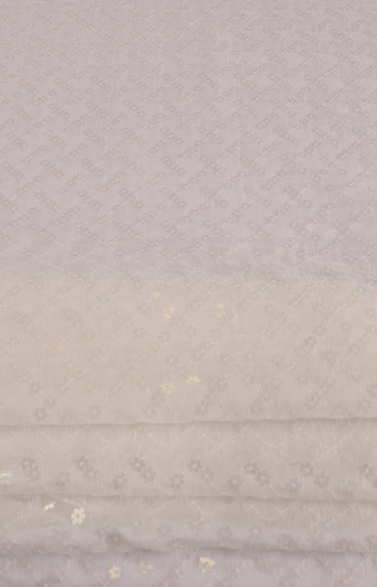 Mousseline de soie à sequins