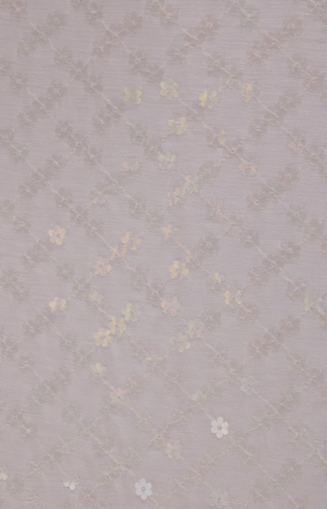 Silk chiffon with sequins