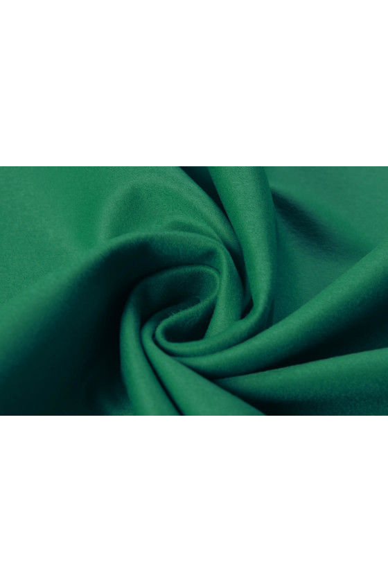 Tkanina płaszczowa wełna z kaszmirem zielona