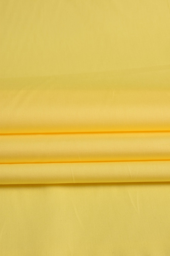 Bawełna koszulowa żółta