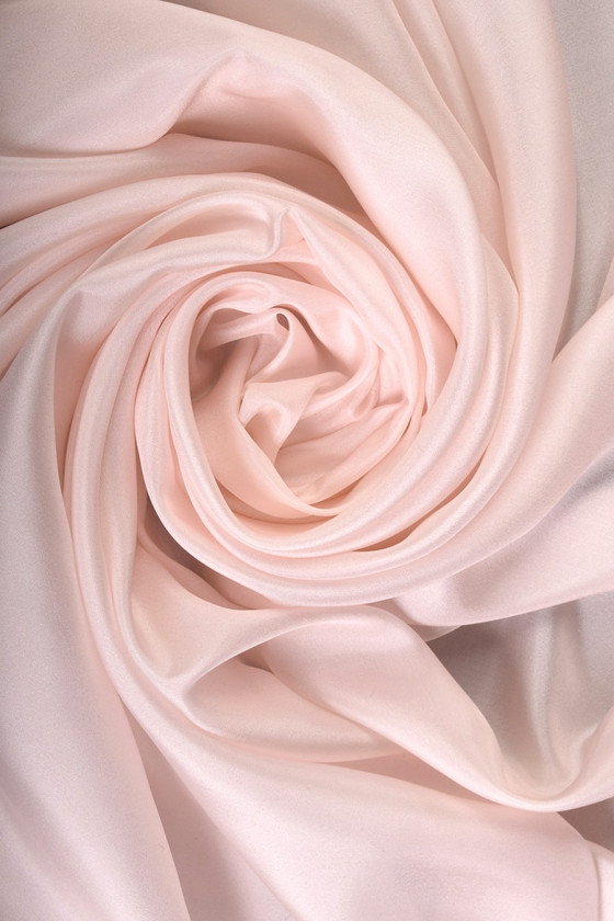 Silk lining bright pink