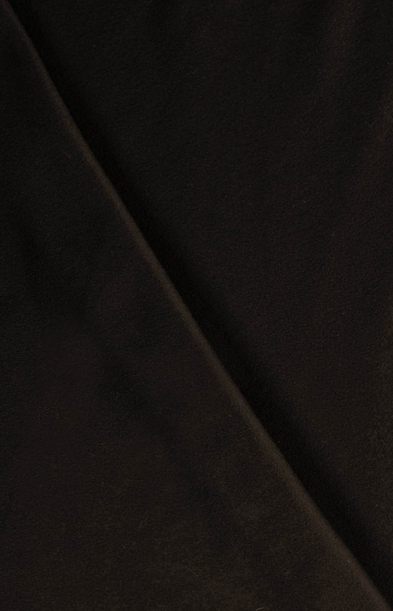 Coat wool dark brown