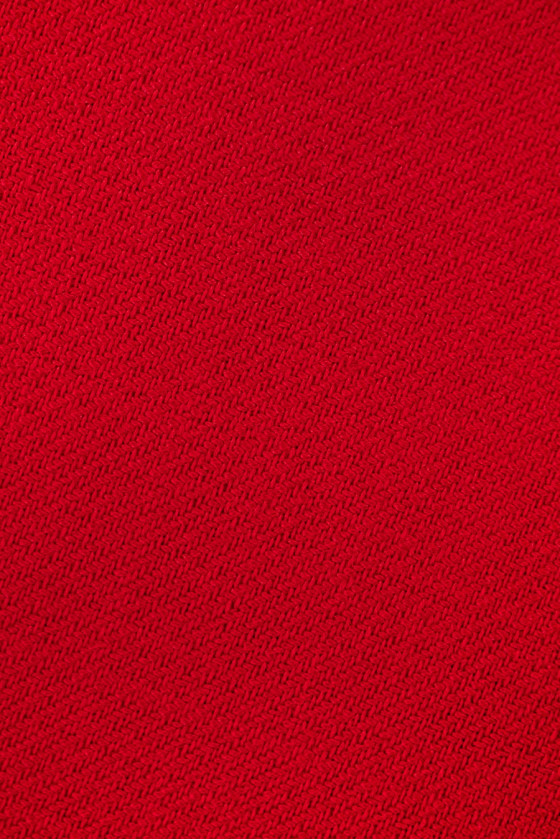 Super tkanina kostiumowa czerwona