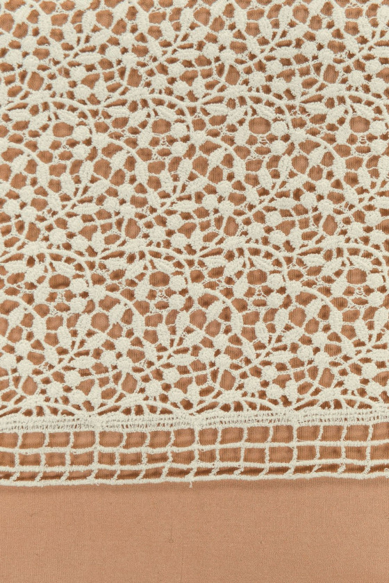 Guiur lace - fine ecru pattern
