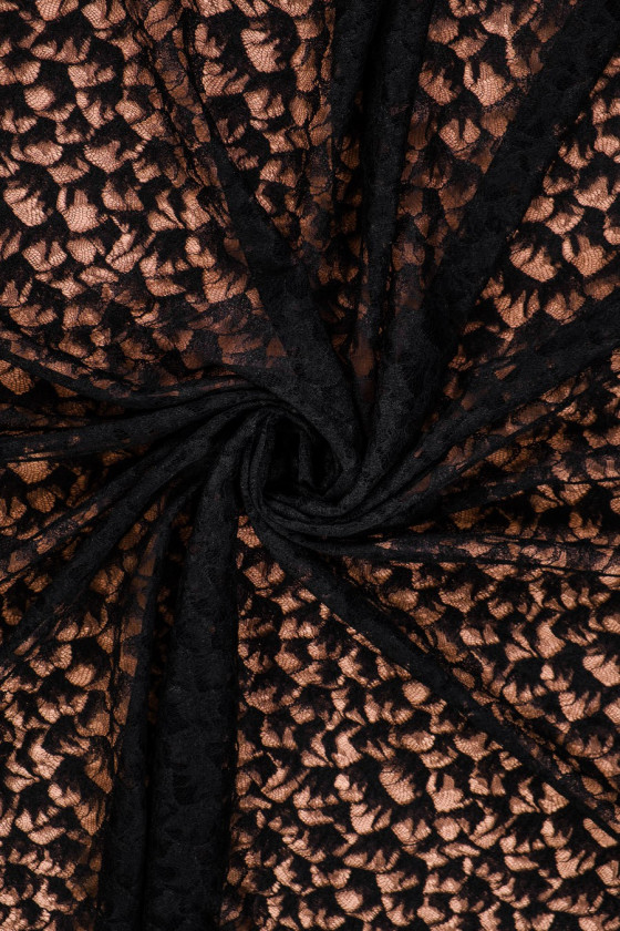 Black lace narrow