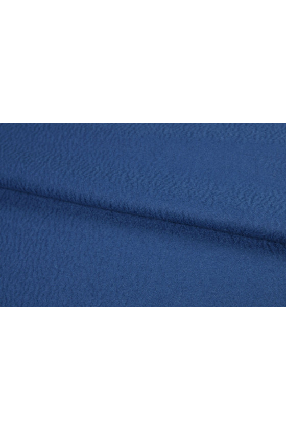 Tkanina płaszczowa wełna z kaszmirem niebieska