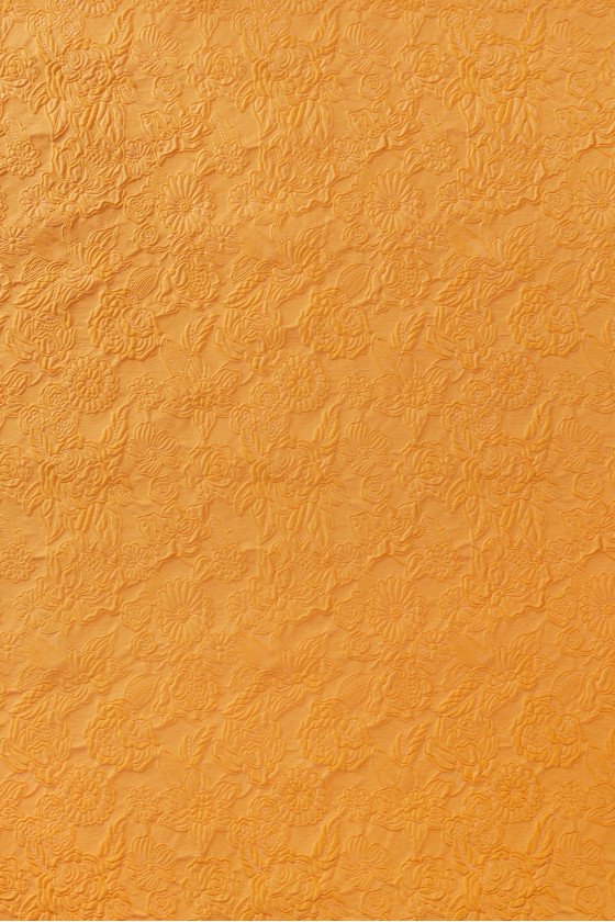 Tkanina typu żakard - pomarańczowa