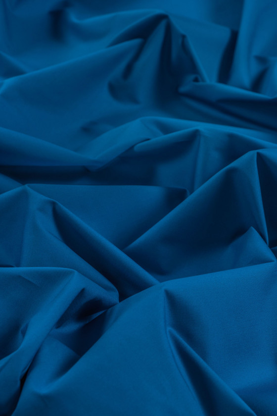 Bawełna elastyczna - niebieska