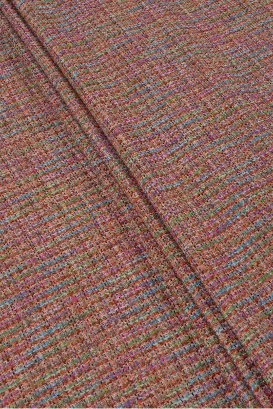 Tkanina typu chanel - kolory jesieni