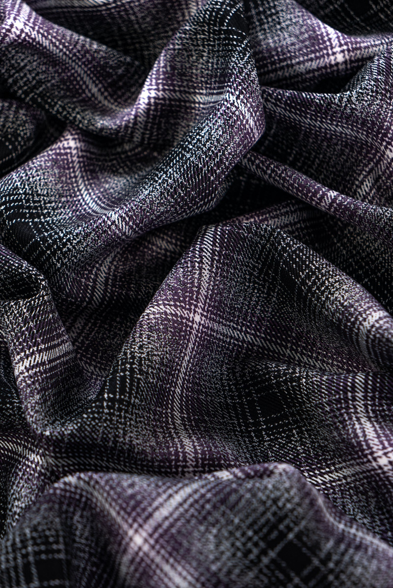 Checkered costume fabric