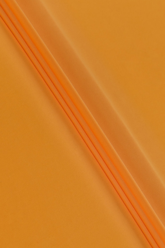 Jacquard silk orange