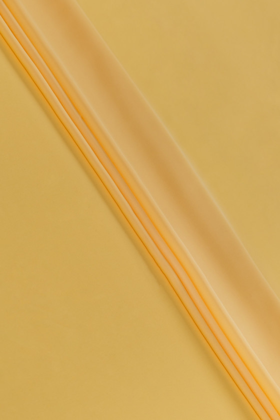 Silk fabric yellow