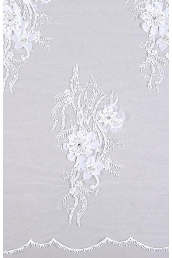 Wedding lace fabric