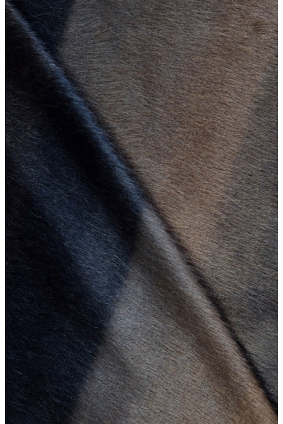 Tkanina płaszczowa -  wełna z alpaką kupon